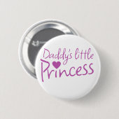 Daddys kleine Prinzessin Button (Vorne & Hinten)
