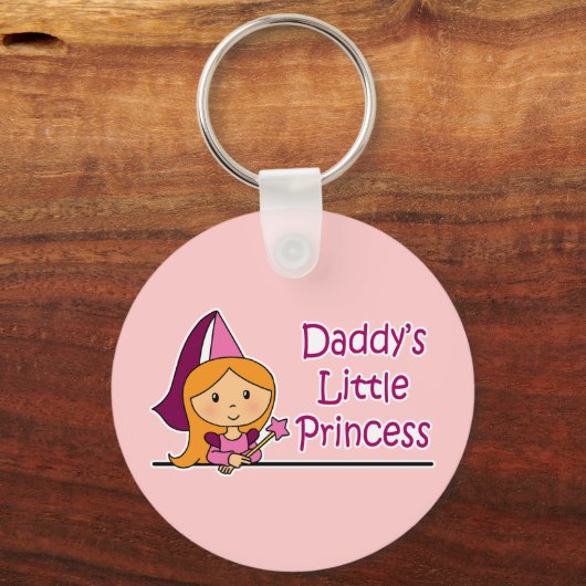 Daddys kleine Prinzessin Schlüsselanhänger (Vorderseite)