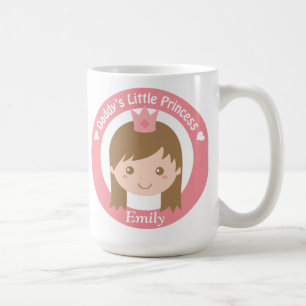 Daddys kleine Prinzessin Süße Prinzessin mit Diade Kaffeetasse