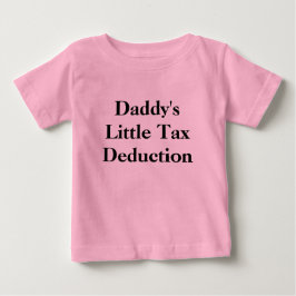 Daddys kleine Steuersenkung Baby T-shirt