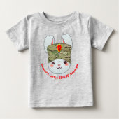 "Daddys kleiner 25. Infanterieabteilung Soldier" Baby T-shirt (Vorderseite)