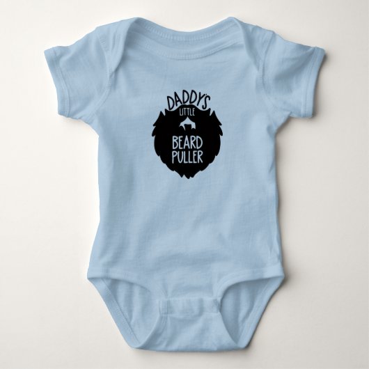 Daddys kleiner Bärenpulli Baby Strampler (Vorderseite)