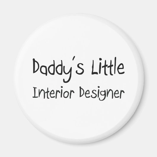 Daddys kleiner Designer Magnet (Vorne)