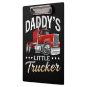 Daddys kleiner Trucker Klemmbrett (Links)
