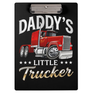 Daddys kleiner Trucker Klemmbrett