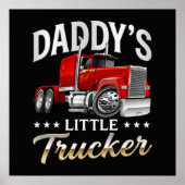 Daddys kleiner Trucker Poster (Vorne)