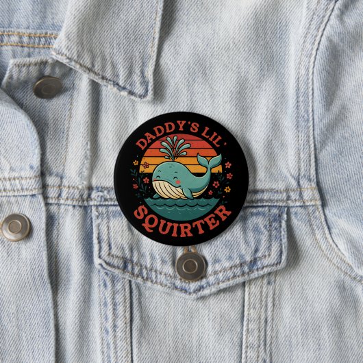 Daddys kleiner Wal Button (Beispiel)