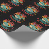 Daddys kleiner Wal Geschenkpapier (Ecke)
