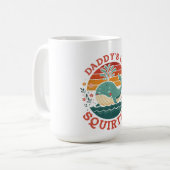 Daddys kleiner Wal Kaffeetasse (Vorderseite Links)