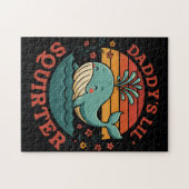 Daddys kleiner Wal Puzzle (Horizontal)
