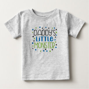 Daddys kleines Monster Baby T-Shirt