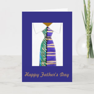"Daddy's Krawatte" Card von Alicia L. McDaniel Karte