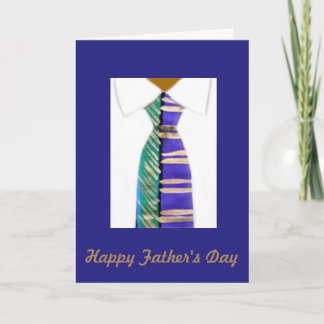 "Daddy's Krawatte" Card von Alicia L. McDaniel Karte