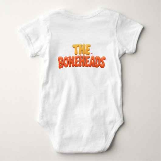 Daddy's Lil Bonehead Girl's Baby Bodysuit Baby Strampler (Rückseite)