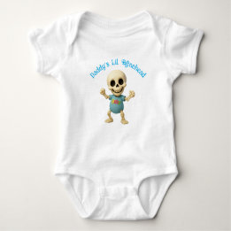 Daddy's Lil Bonehead One-Piece Baby Strampler