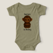 Daddy's LiL Monkey One Piece (Design Vorderseite)