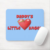 Daddy's Little Angel Mousepad (Mit Mouse)