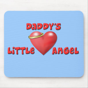Daddy's Little Angel Mousepad