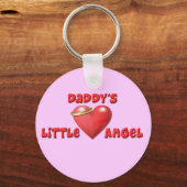 Daddy's Little Angel Schlüsselanhänger (Vorderseite)