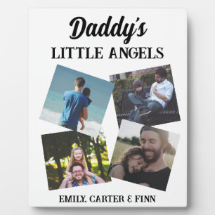 Daddy's Little Angels FOTO Fotoplatte