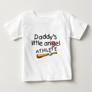 Daddys Little Athlete Baby T-shirt