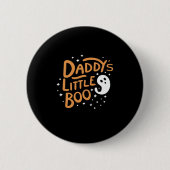 Daddy's Little Boo, Happy Halloween Button (Vorderseite)