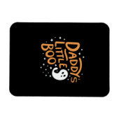 Daddy's Little Boo, Happy Halloween Magnet (Horizontal)
