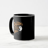 Daddy's Little Boo, Happy Halloween Tasse (Vorderseite Links)