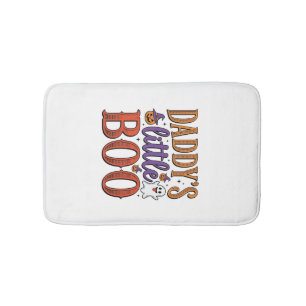 Daddys Little Boo Vintage Halloween Badematte