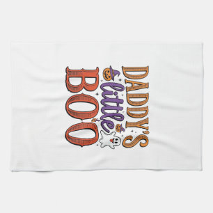 Daddys Little Boo Vintage Halloween Geschirrtuch