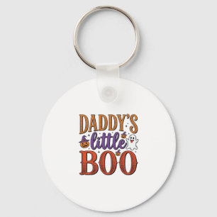 Daddys Little Boo Vintage Halloween Schlüsselanhänger