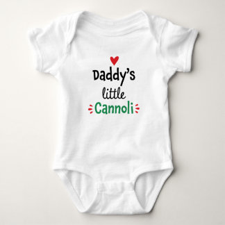 Daddy's Little Cannoli Baby Strampler