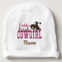"Daddy's Little Cowgirl" BABY HAT