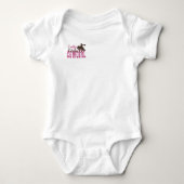 Daddy's Little Cowgirl Baby Strampler (Vorderseite)