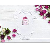 Daddy's Little Cowgirl Baby Strampler