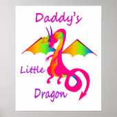 Daddy's Little Dragon Poster (Vorne)