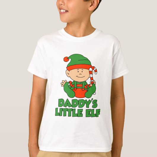 Daddy's Little Elf T-Shirt (Vorderseite)