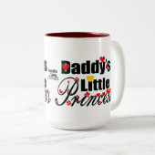 ✔ Daddy's Little Fab Zweifarbige Tasse (VorderseiteRechts)