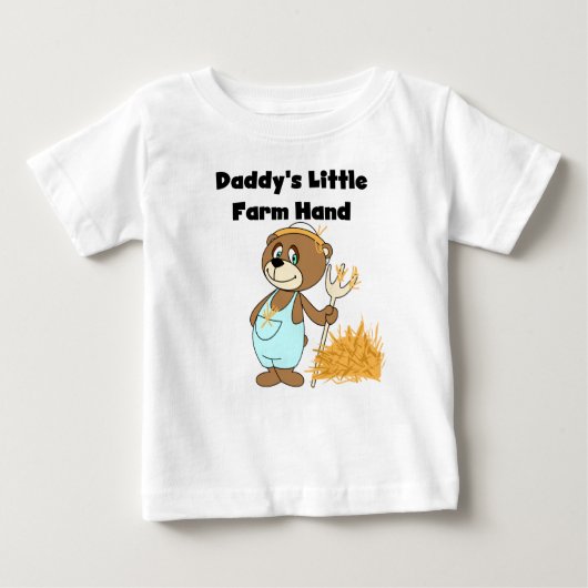 Daddy's Little Farm Hand Tshirts und Geschenke (Vorderseite)