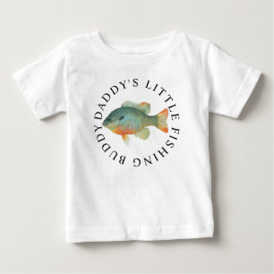 Daddys Little Fishing Buddy Baby Bodysuit T-shirt