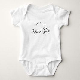 Daddy's Little Girl Baby Outfit, Bio Outfit Baby Strampler