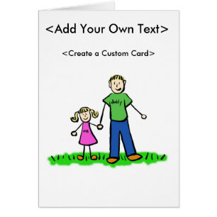 Daddy's Little Girl Card (Blond)