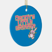 Daddy's Little Girl Keramikornament (Rechts)
