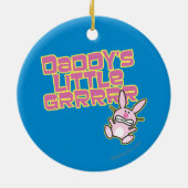 Daddy's Little Girl Keramikornament (Hinten)