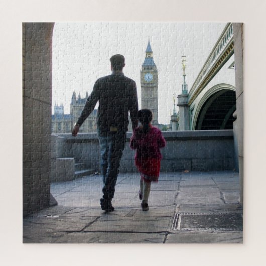 Daddy's Little Girl - London - 20x20 - 676 Stk. Puzzle (Vertikal)
