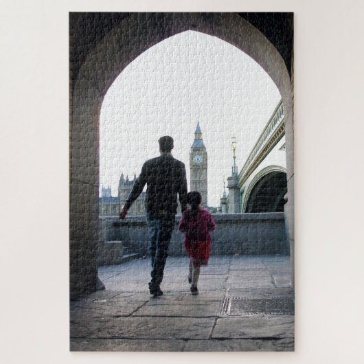 Daddy's Little Girl - London - 20x30 - 1014 pc Puzzle (Vertikal)