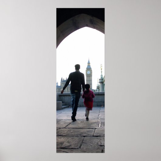 Daddy's Little Girl - London - Big Ben Poster (Vorne)