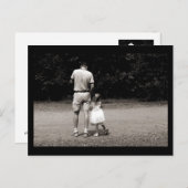 Daddy's Little Girl Postkarte (Vorne/Hinten)