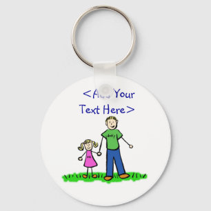 Daddy's Little Girl Schlüsselanhänger (Blond)