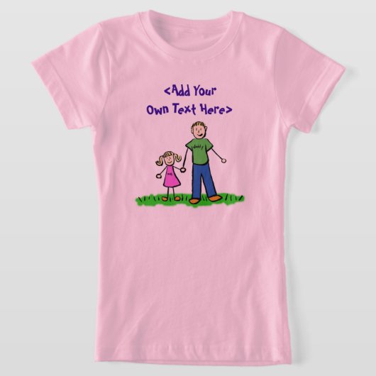 Daddy's Little Girl T - Shirt (Blond) (Ablage )